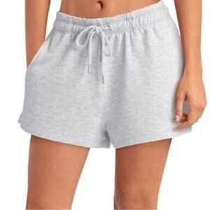 NWT Halston Studio Drawstring Waist Sweat Shorts Size Large